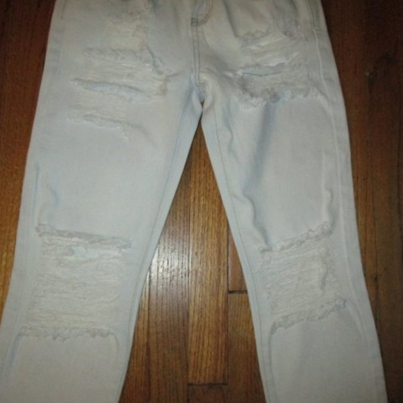ONE X ONE TEASPOON Distressed Mid-Rise Jeans - Picture 9 of 10